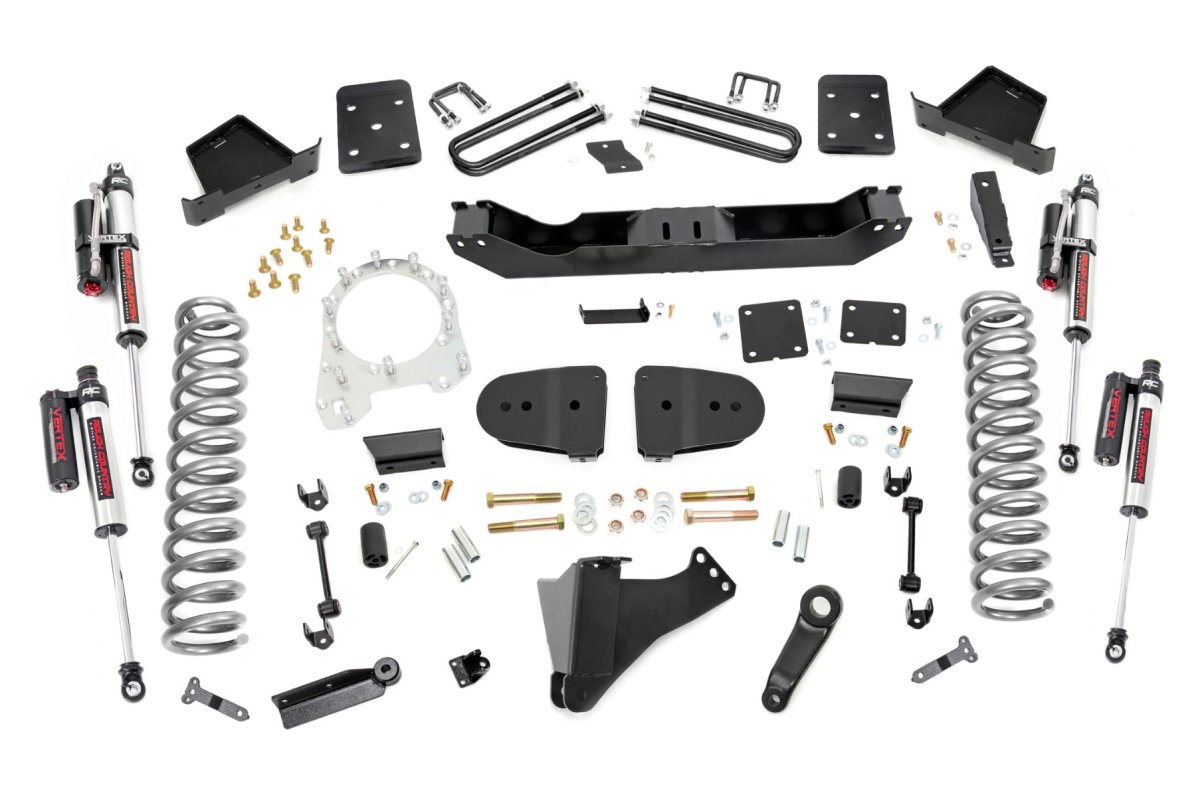 Ford F-250 Super Duty Suspension Lift Kit - Rough Country - 6 Inch Lift Kit | OVLDS | Vertex - 2023+